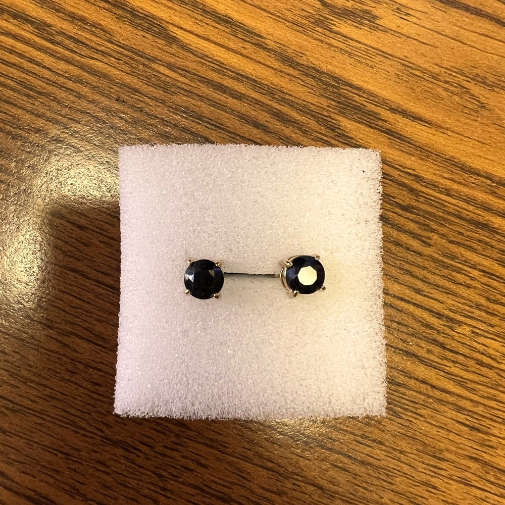 Sapphire earrings
